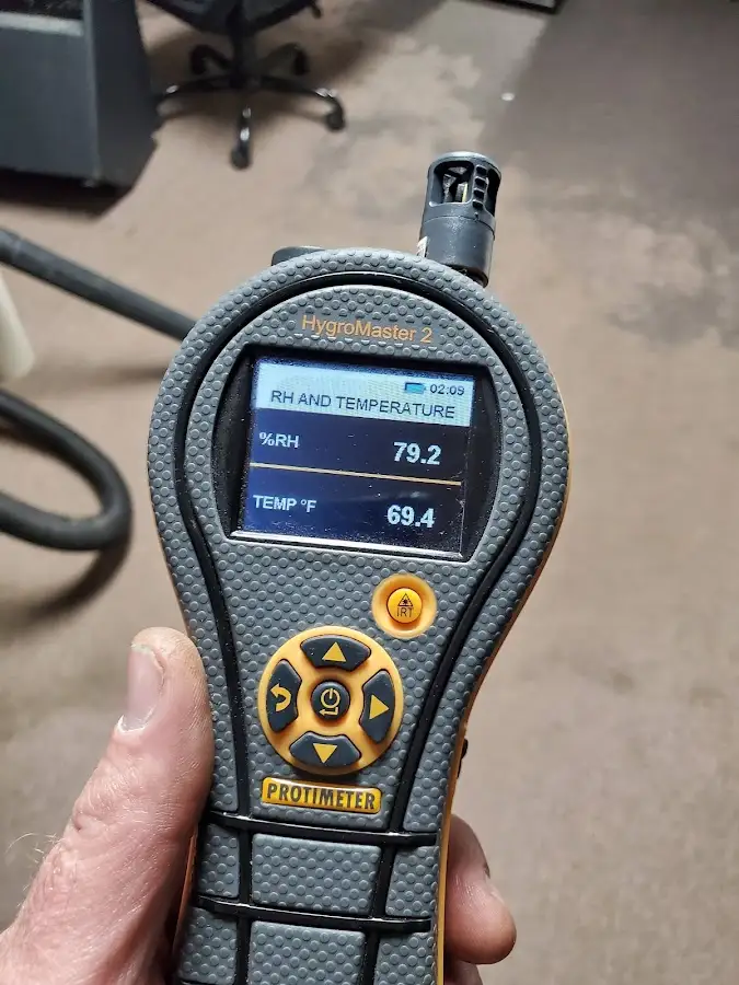 Moisture meter humidity assessment for Mold Remediation & Removal in Sikeston